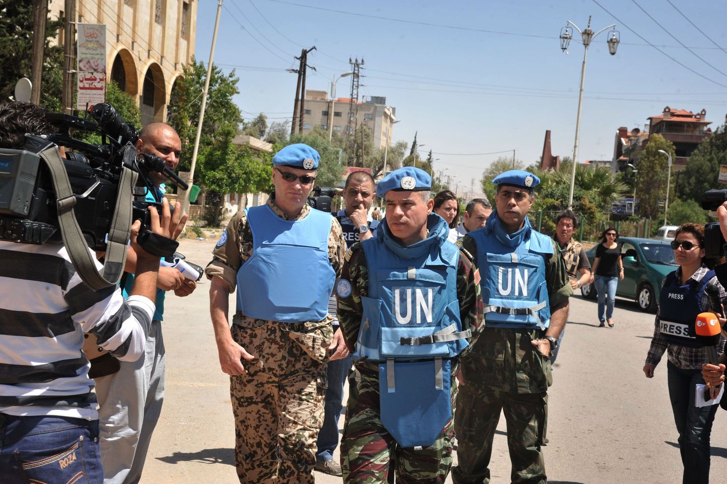 ÜRO vaatlejad lahkusid Aleppost