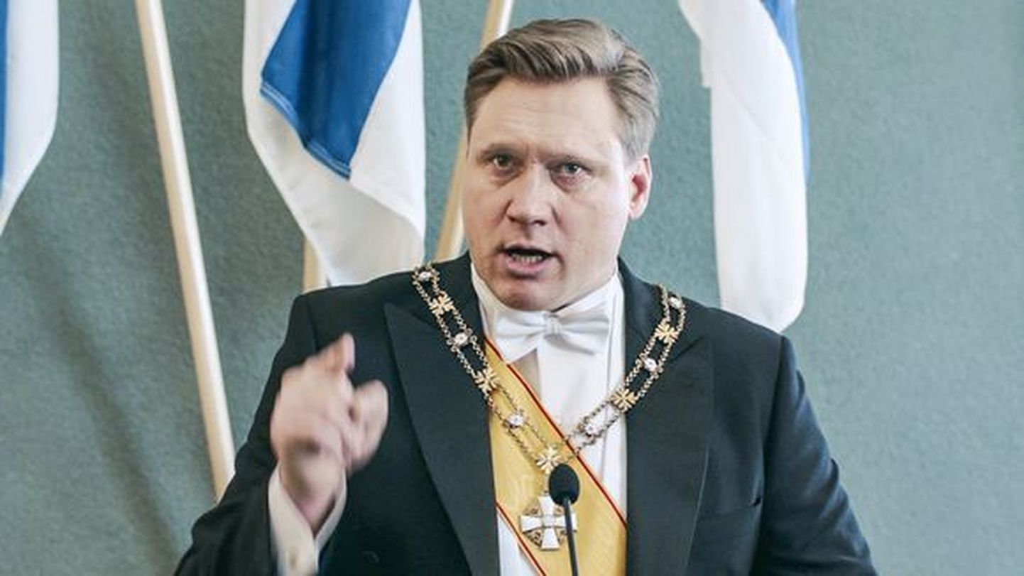 Samuli Edelmann kehastab uues draamasarjas Soome presidenti.