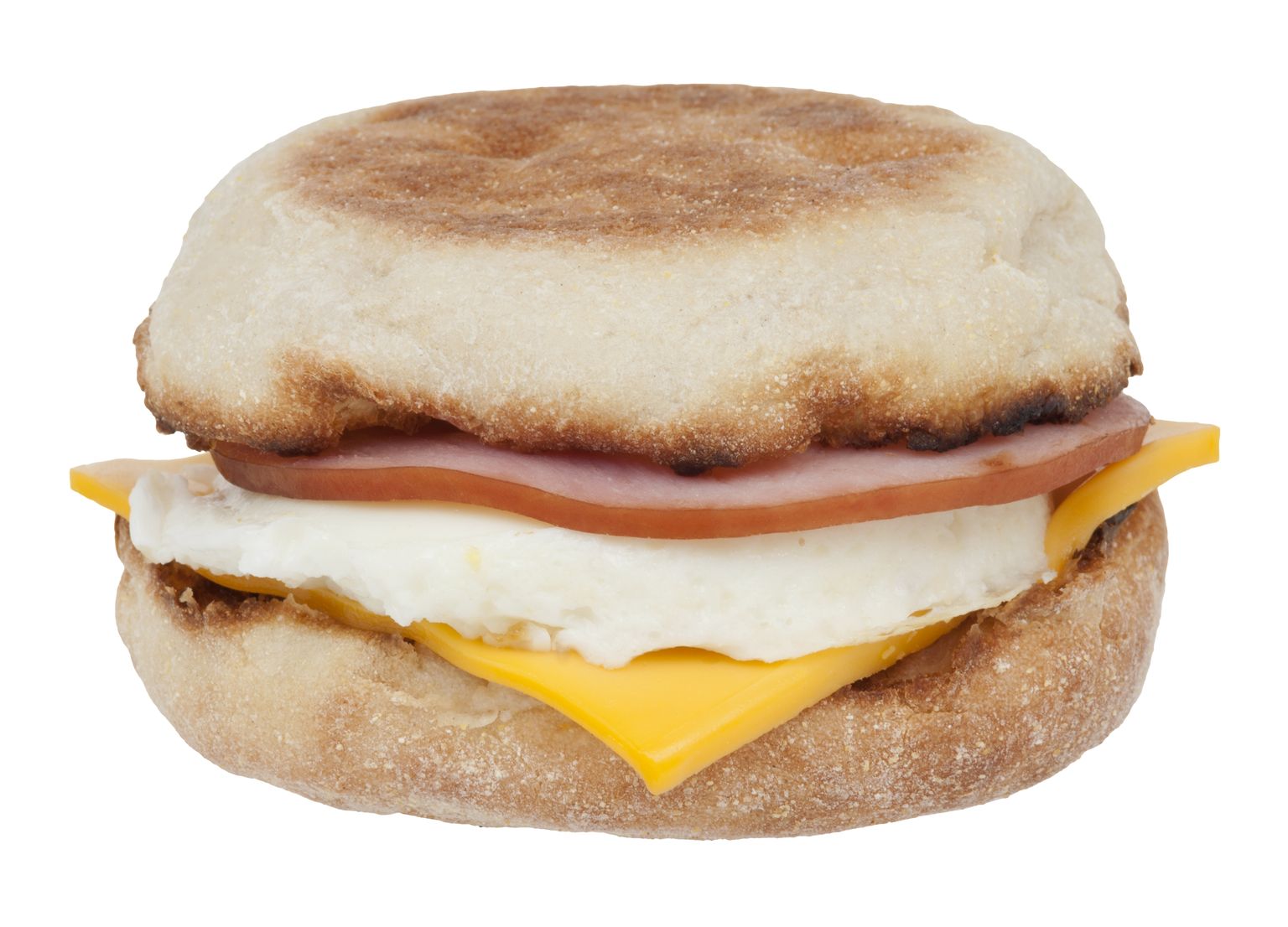 Egg McMuffin sisaldab 300 kilokalorit ja on turul olnud alates 1972. aastast. Algul püüti seda serveerida koos maasikamoosiga, kuid see oli liig isegi McDonaldsi klientide jaoks.