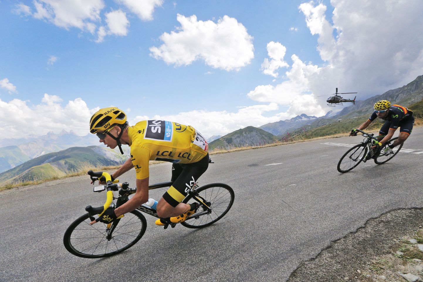 Tour de France'i 2015. aasta võitja Chris Froome.