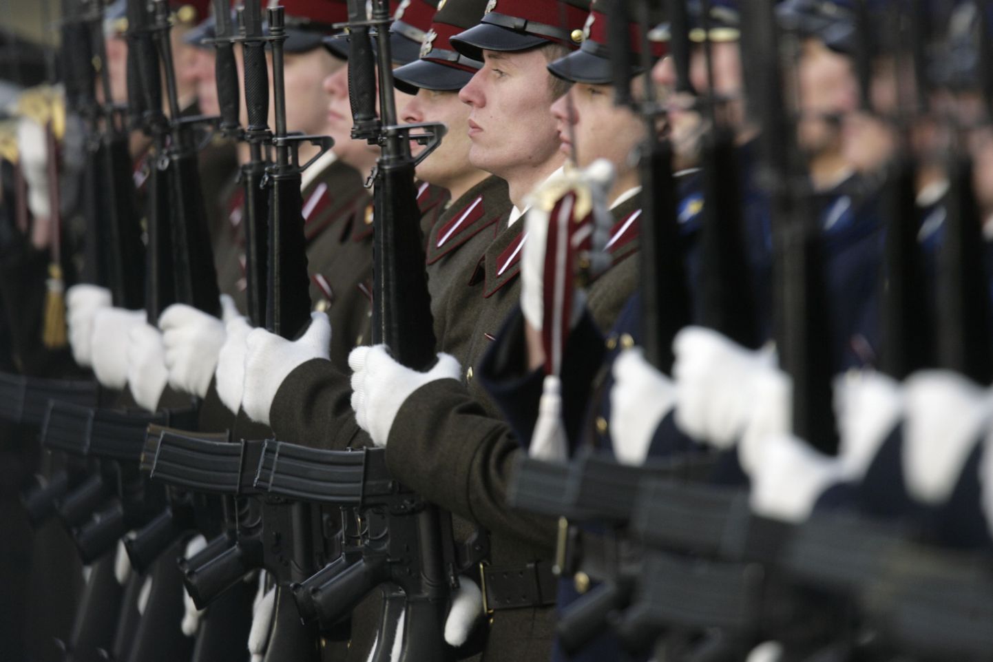 Почетный караул вооруженных сил Латвии