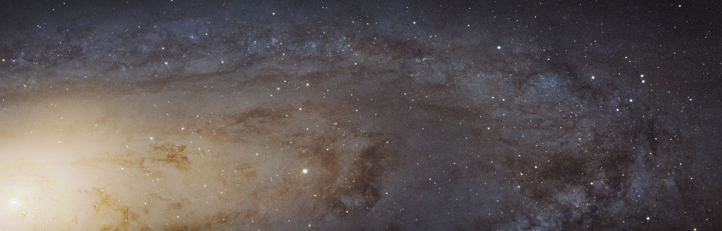 Самый детальный снимок галактики Андромеда
