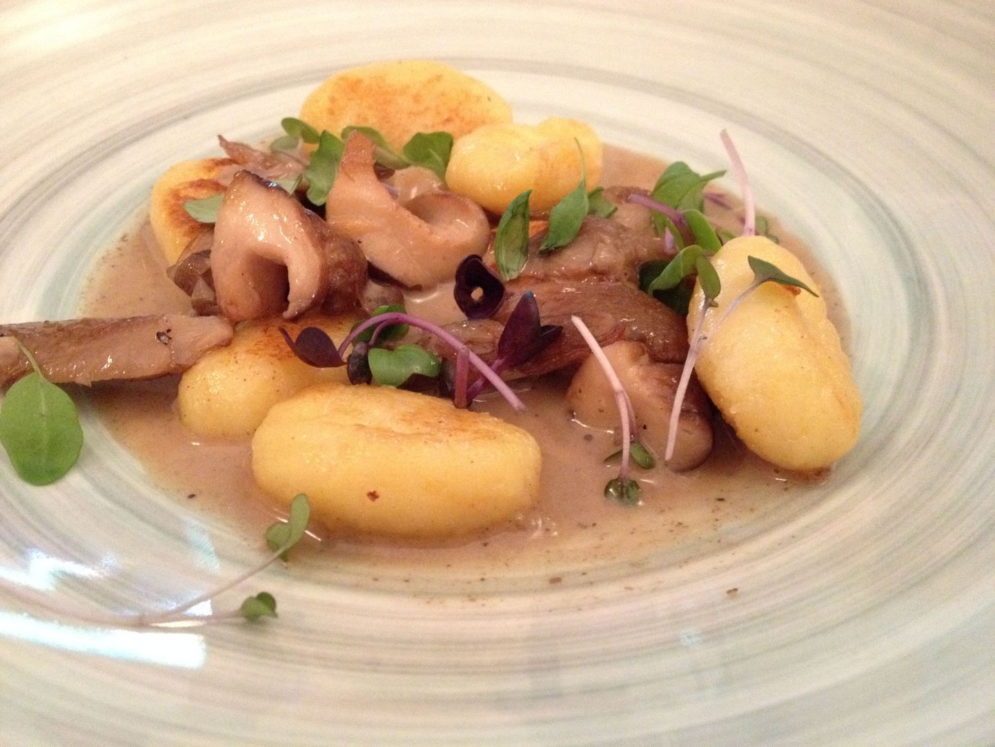 Leib Resto & Aia kartuli-gnocchi (klimbid) praetud seente ja trühvlikastmega