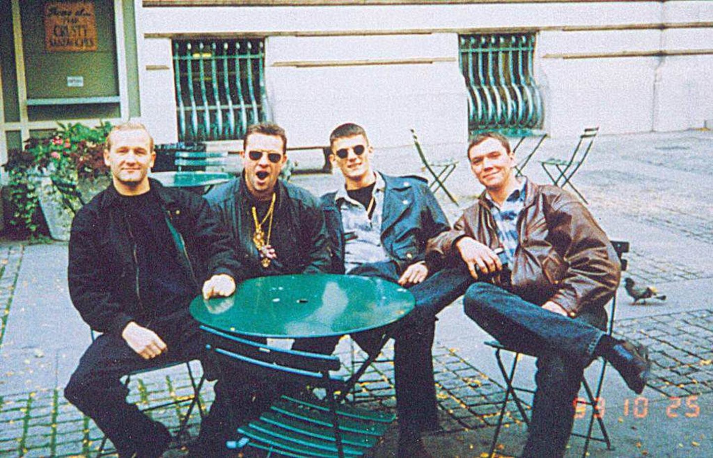Kunagise Krasnodari jõugu liidrid 1993. aastal New Yorgis: Vladimir Terentjev (vasakult), Mihhail Gorbatov, Toomas Kopelmann ja Roman Hasjanov. Nad kõik on tapetud.