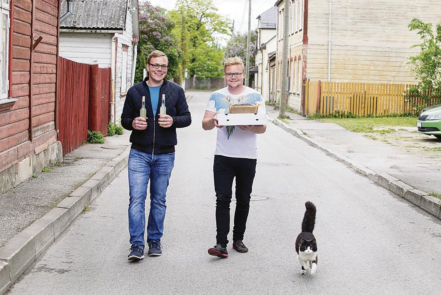 Vendade Randy (vasakul) ja Reini Villmanni sõnutsi tuleb töö ja toit hästi välja vaid siis, kui neid südamega teha.