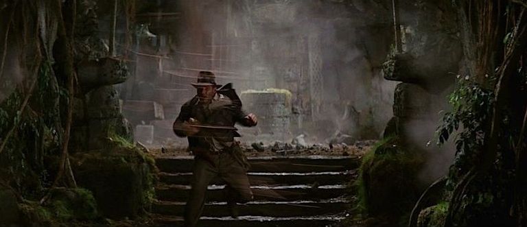 Kaader filmist «Indiana Jones kadunud laeka jälil». Pildil Harrison Hord