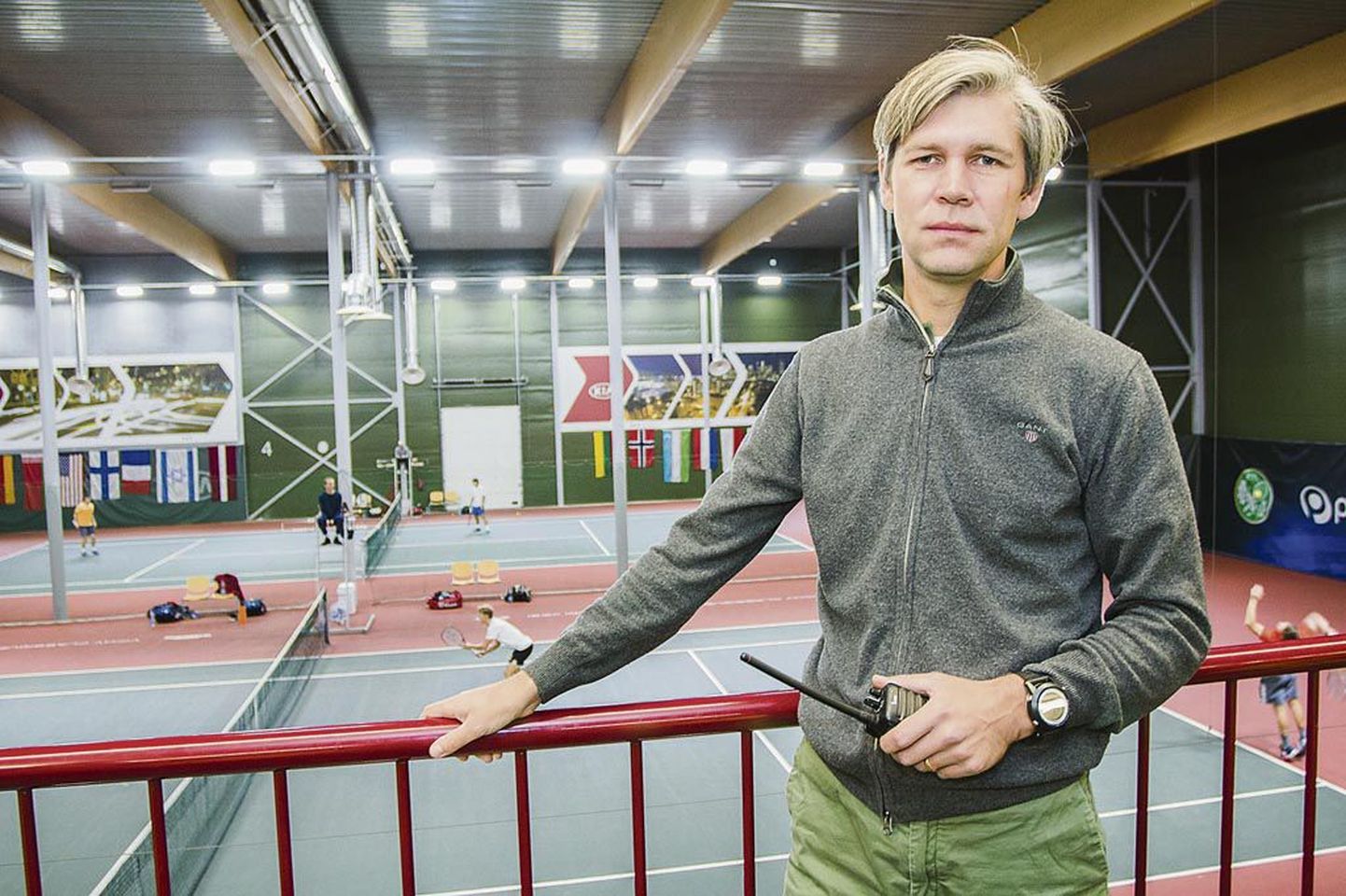 Jonas Dagys on tennisekohtunikuna töötanud 1997. aastast. Pärnus mõistab ta õigust kolmandat korda.