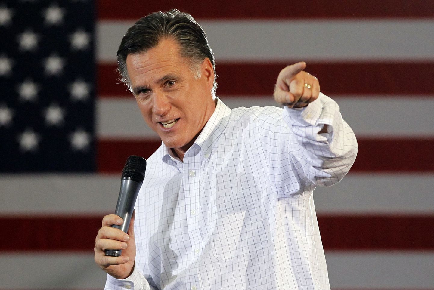 USA vabariiklaste presidendikandidaadiks pürgiv Mitt Romney eile Iowas, kus täna toimuvad esimesed eelvalimised.