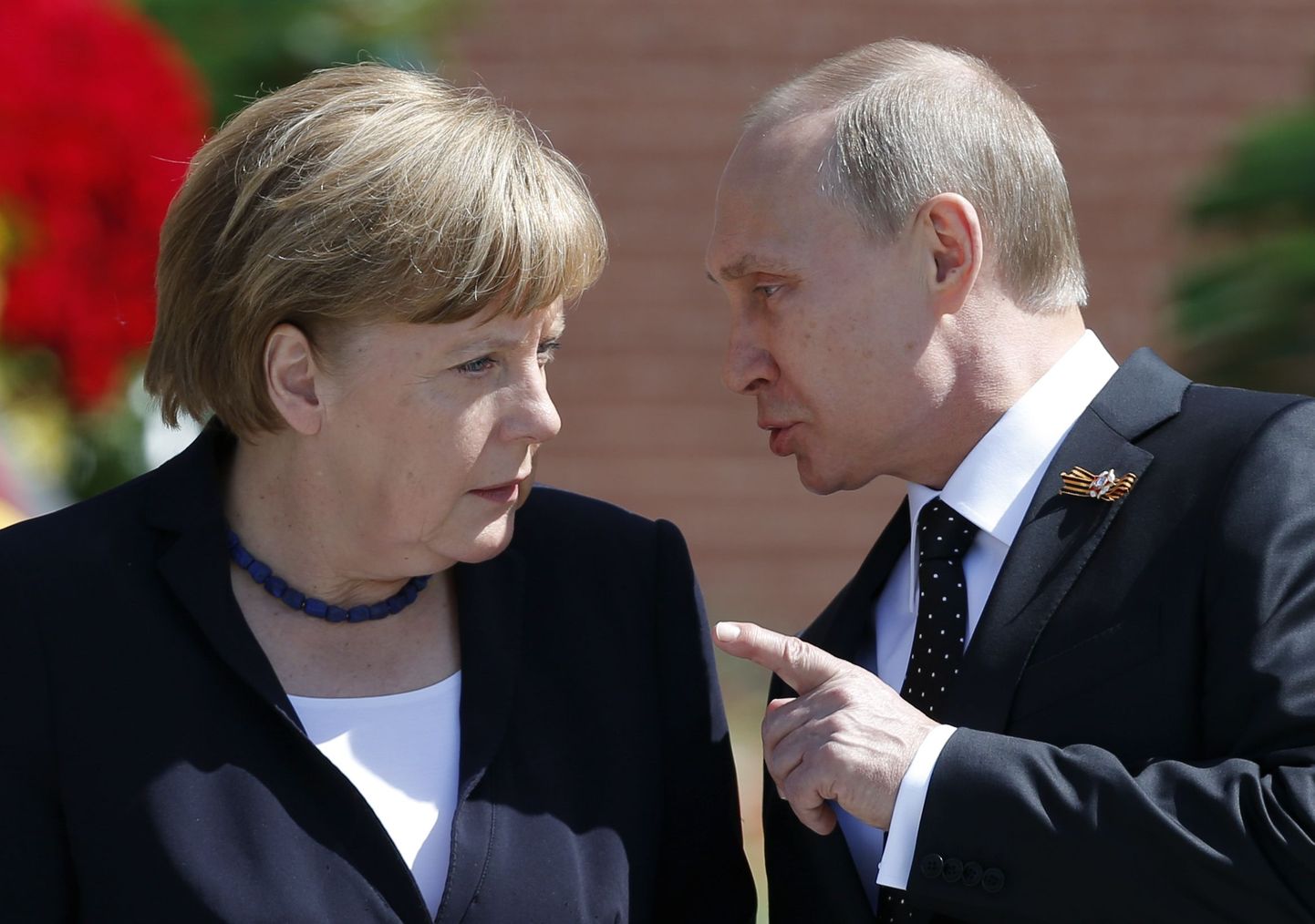 Saksamaa kantsler Angela Merkel ja Venemaa president Vladimir Putin