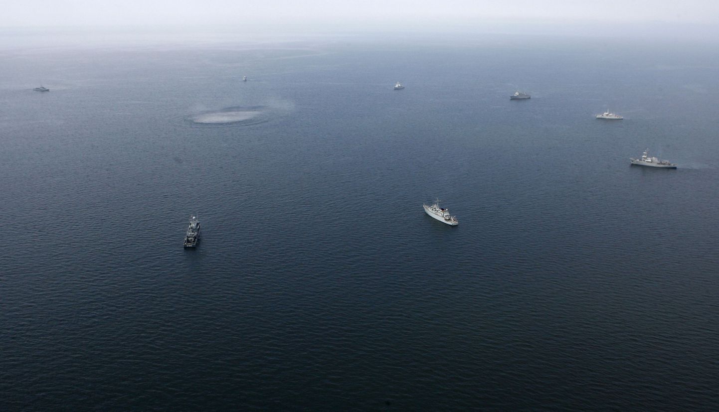 Läti mereväelaevad.