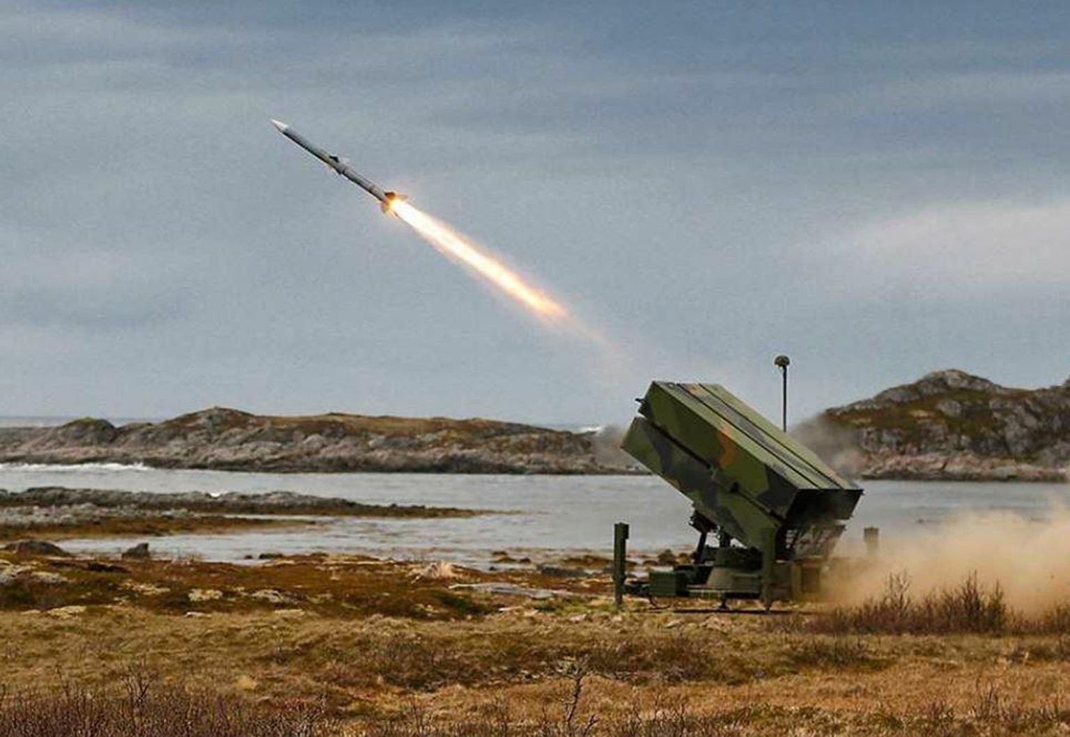 Установка ПВО NASAMS.