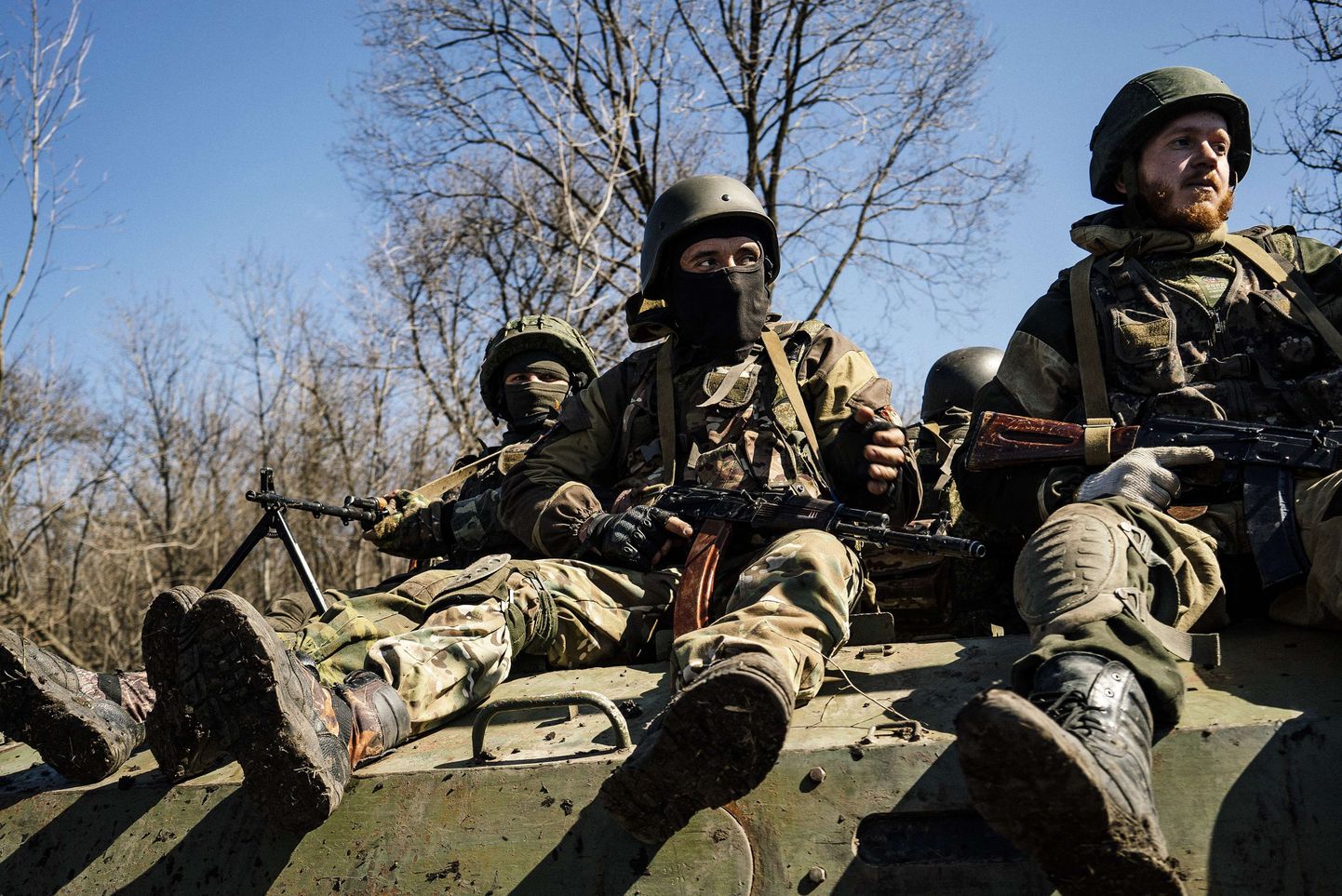 Сепаратисты на востоке Украины. Иллюстративное фото.
