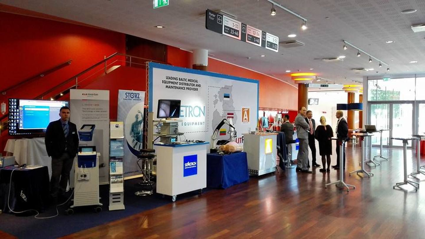 Balti Kirurgide Assotsiatsiooni konverents toimus Nordea kontserdimajas, kus huvilistel ja meedikutel oli võimalik tutvuda ka uute meditsiinilahendustega