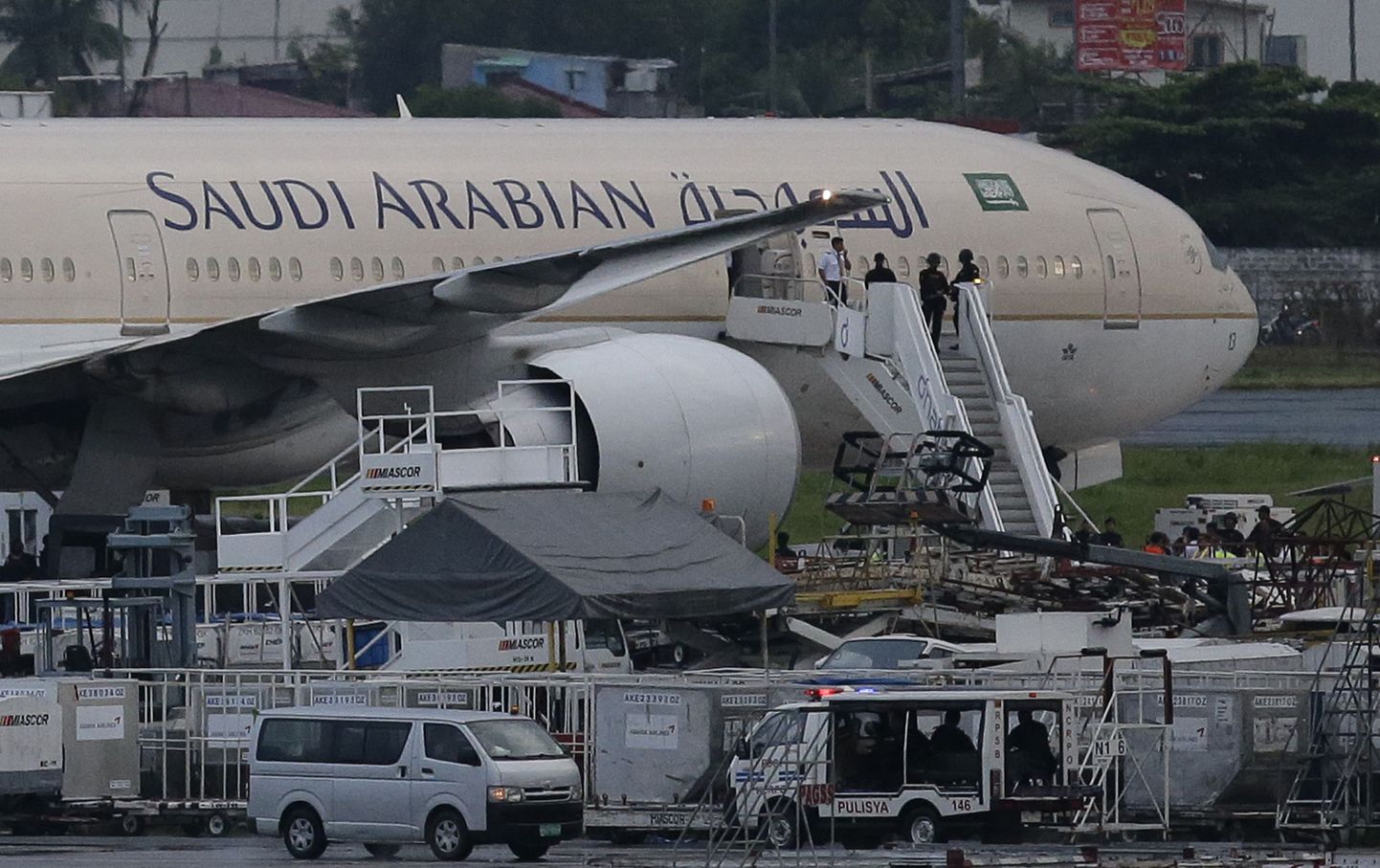 Lennukompanii Saudi Airlines reisilennuk.
