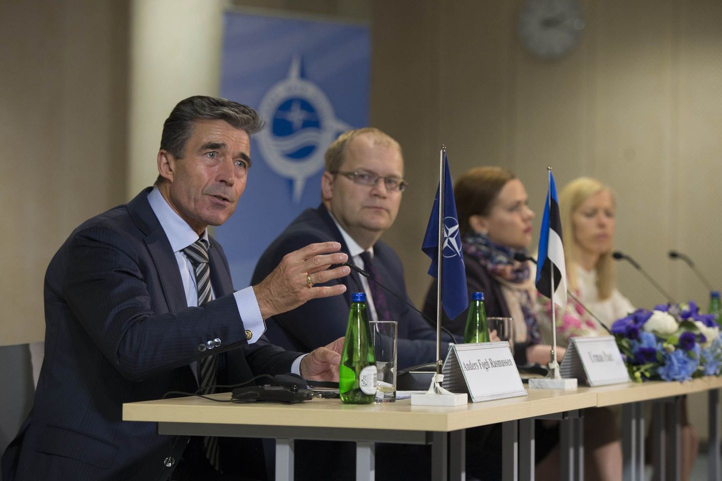 NATO peasekretär Anders Fogh Rasmussen pidas Tallinna Ülikoolis kõne