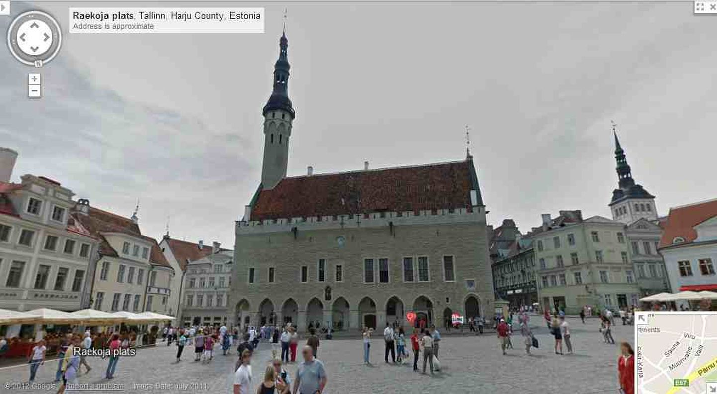 Google Street View'ga saab ka keskpärane arvuti hakkama, Tallinna vanalinna 3D-mudeli jaoks on vaja üsna võimsat masinat.
