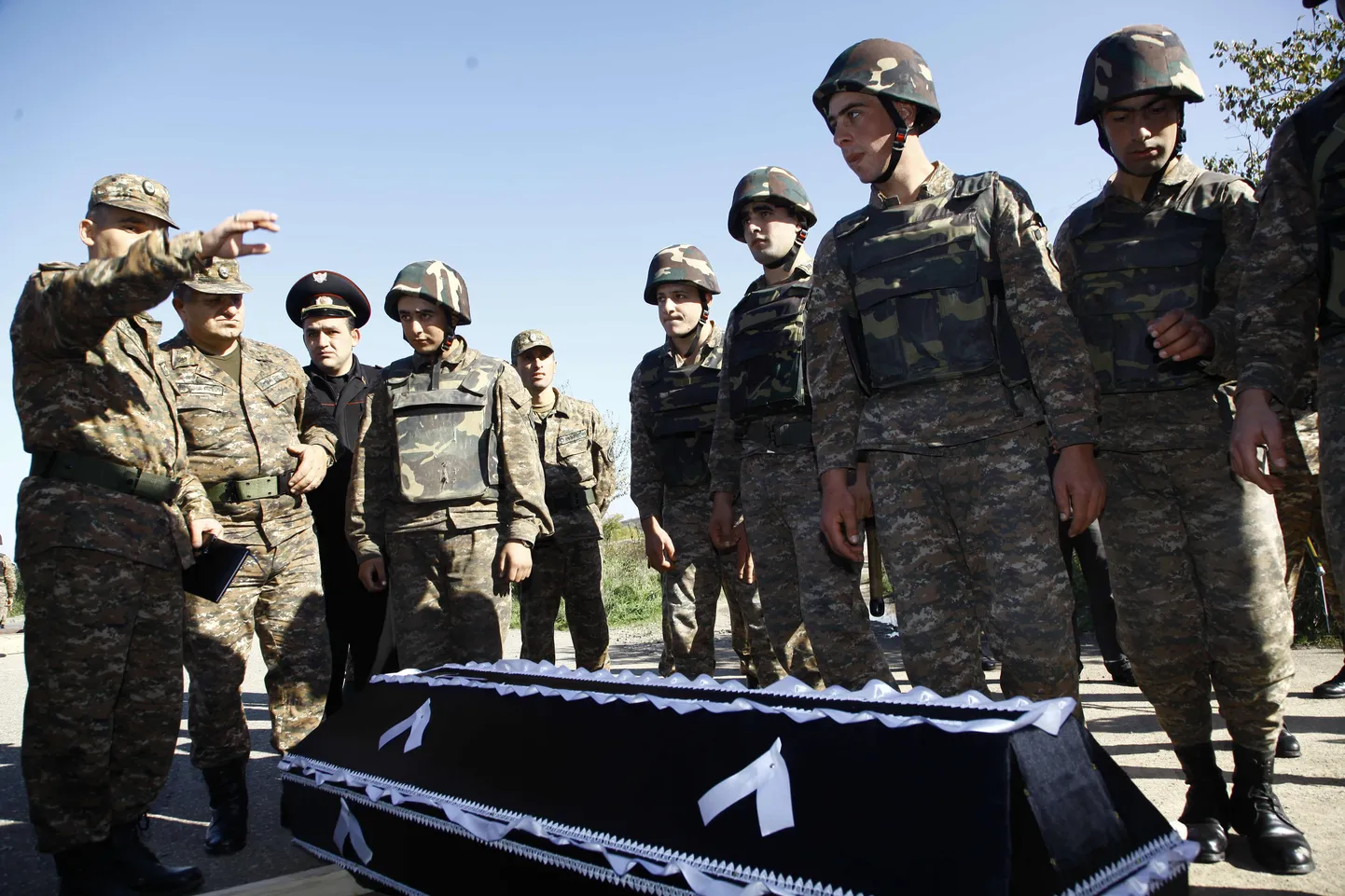 Aserbaidžaani sõdurid.