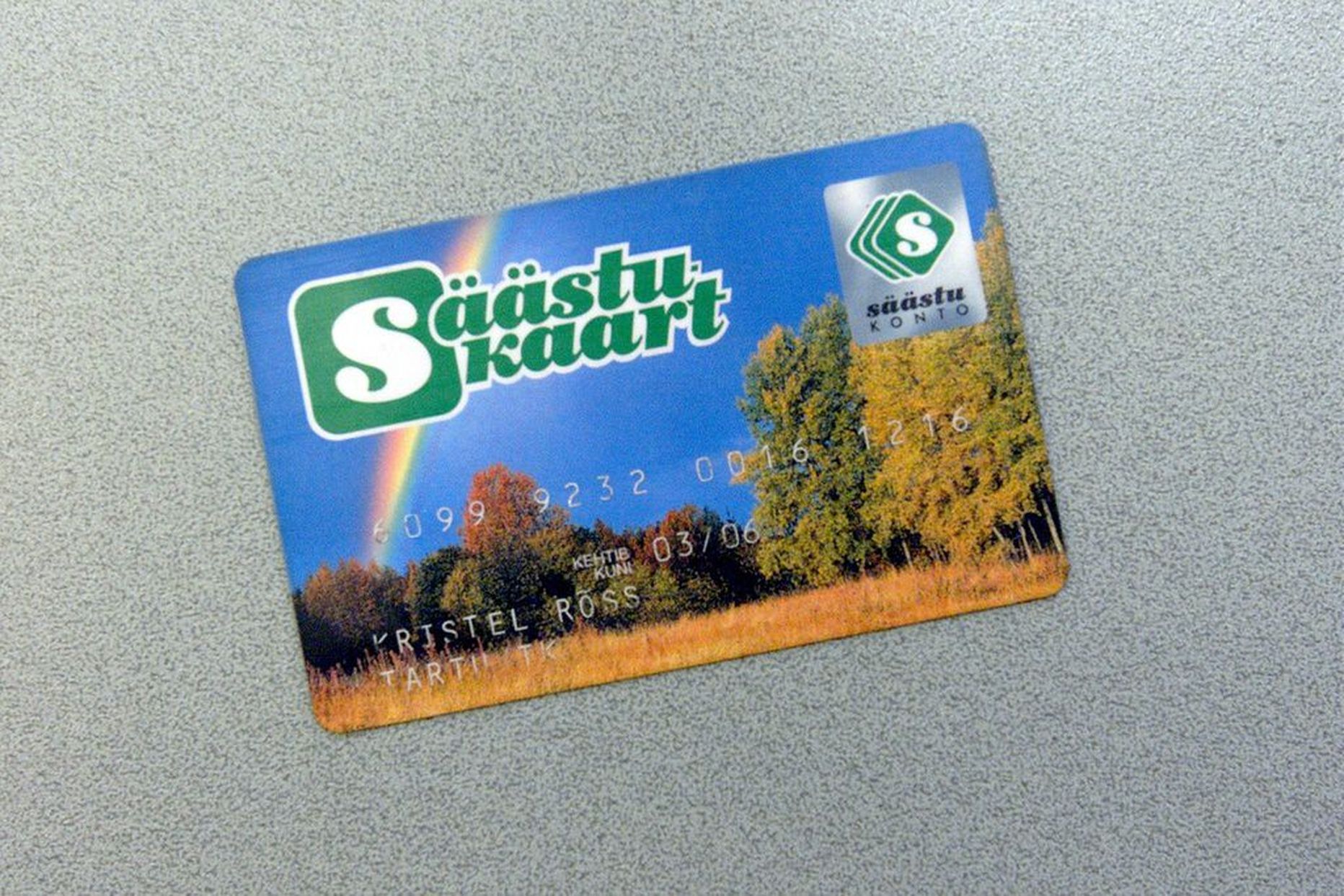 Säästukaart.