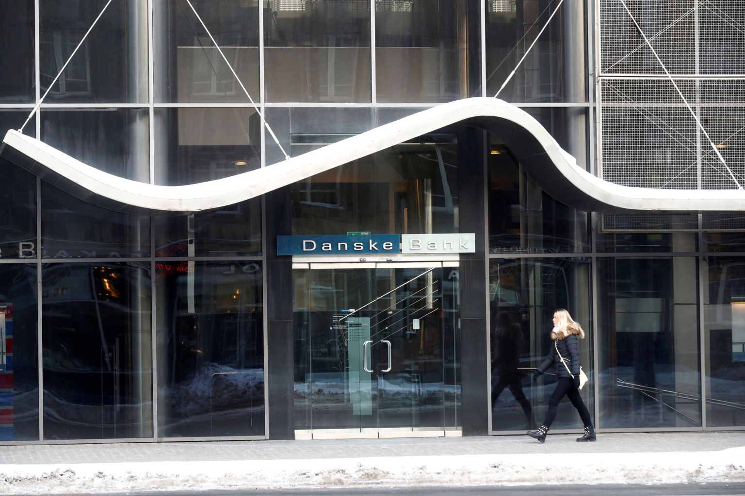 Danske hoone Eestis 2019. aastal. Tänaseks on pank Eestis lahkunud.