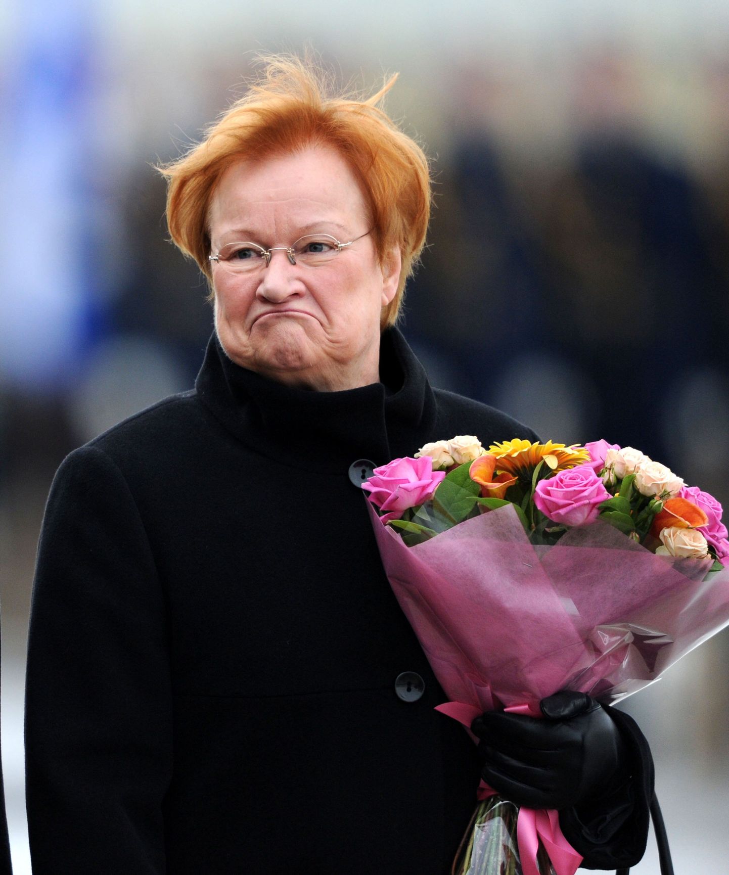 Tarja Halonen Moskvas 8. novembril 2010.