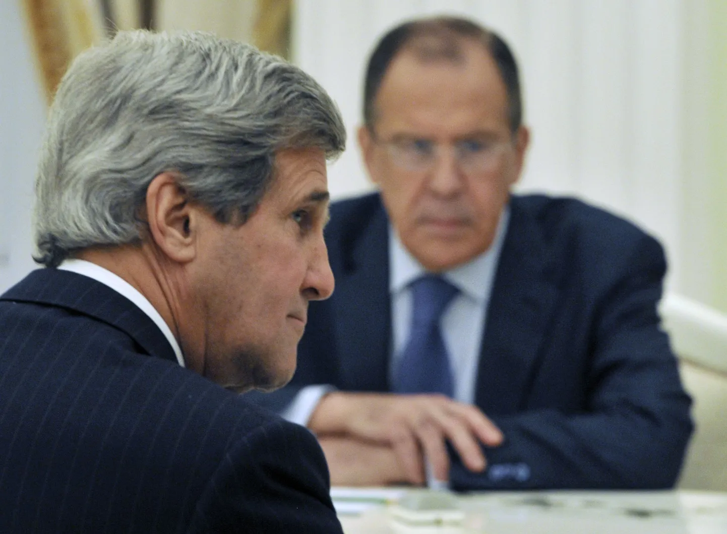 John Kerry ja Sergei Lavrov.