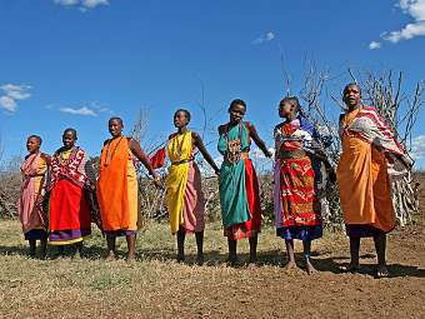 Африканское племя масаи