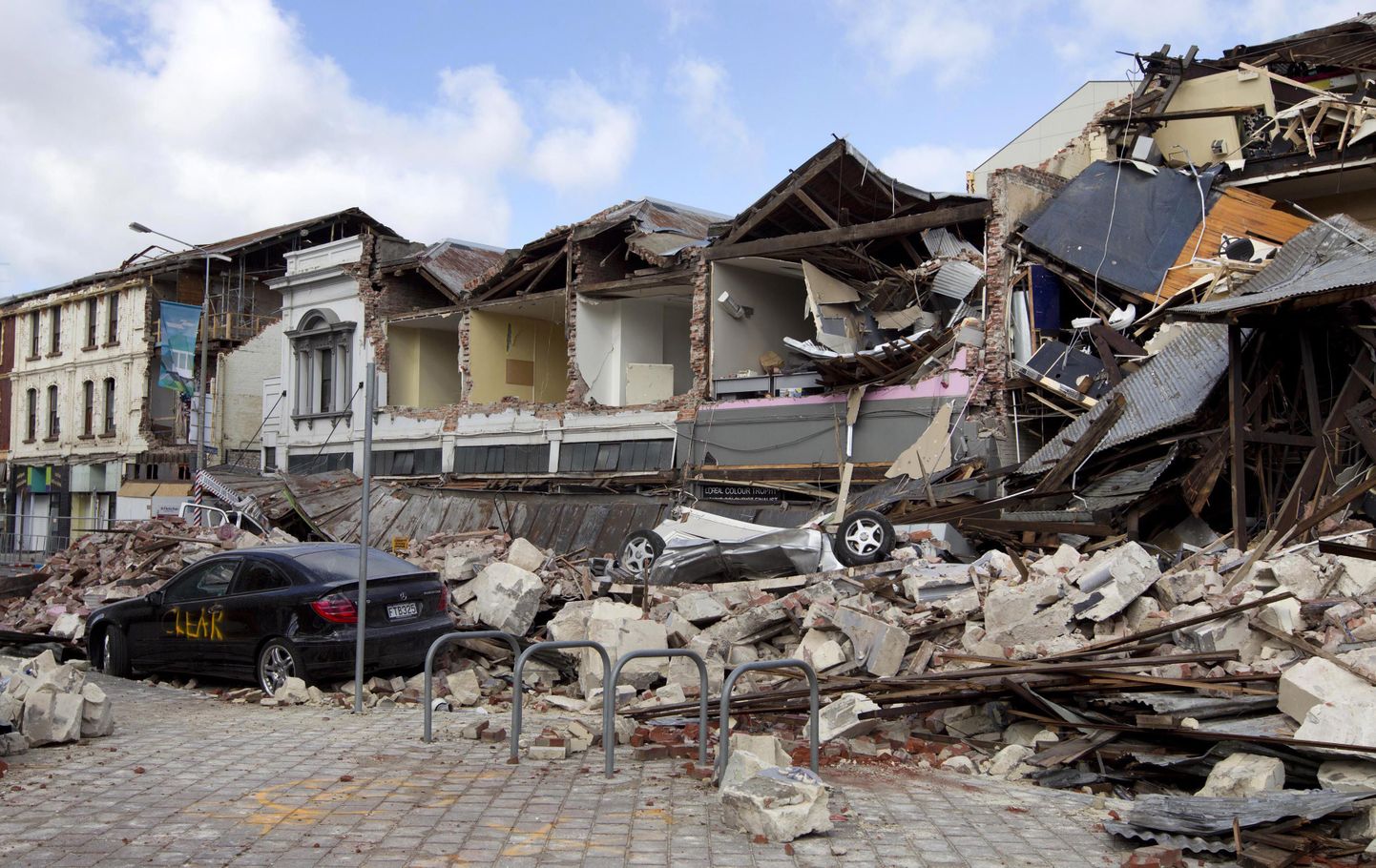 Veebruaris Christchurchi tabanud maavärina tekitatud kahju.