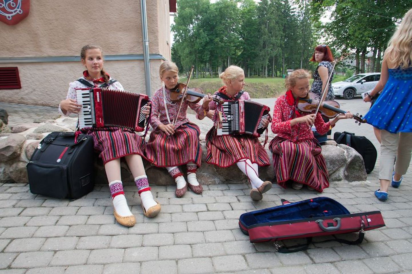 Viljandi pärimusmuusika festivali esimene päev.