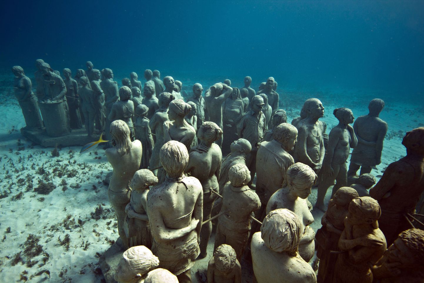 Подводный музей в Канкуне. Иллюстративное фото.