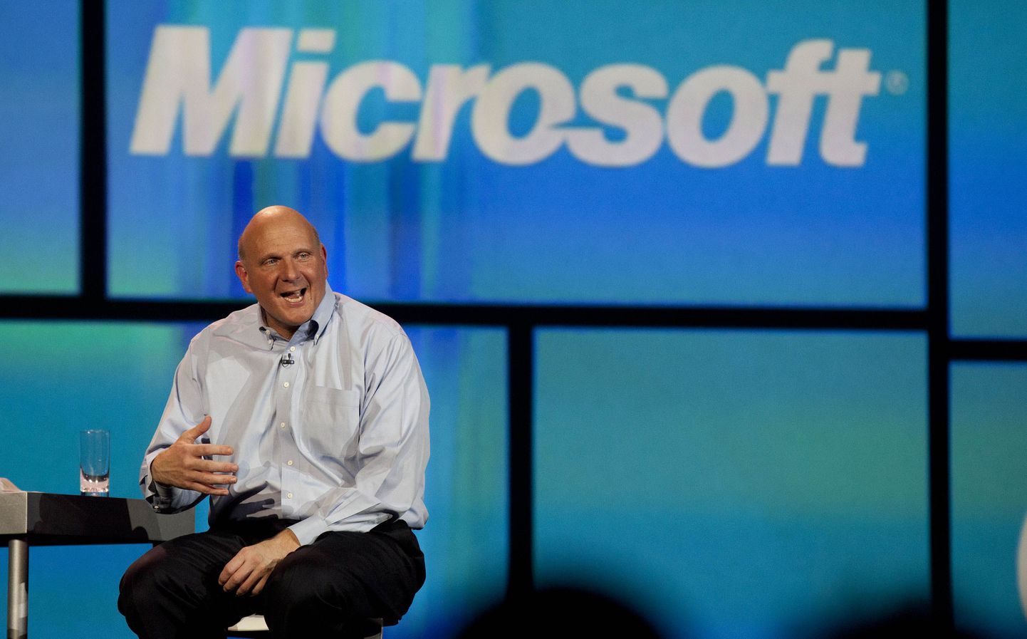 Microsofti tegevjuht Steve Ballmer.