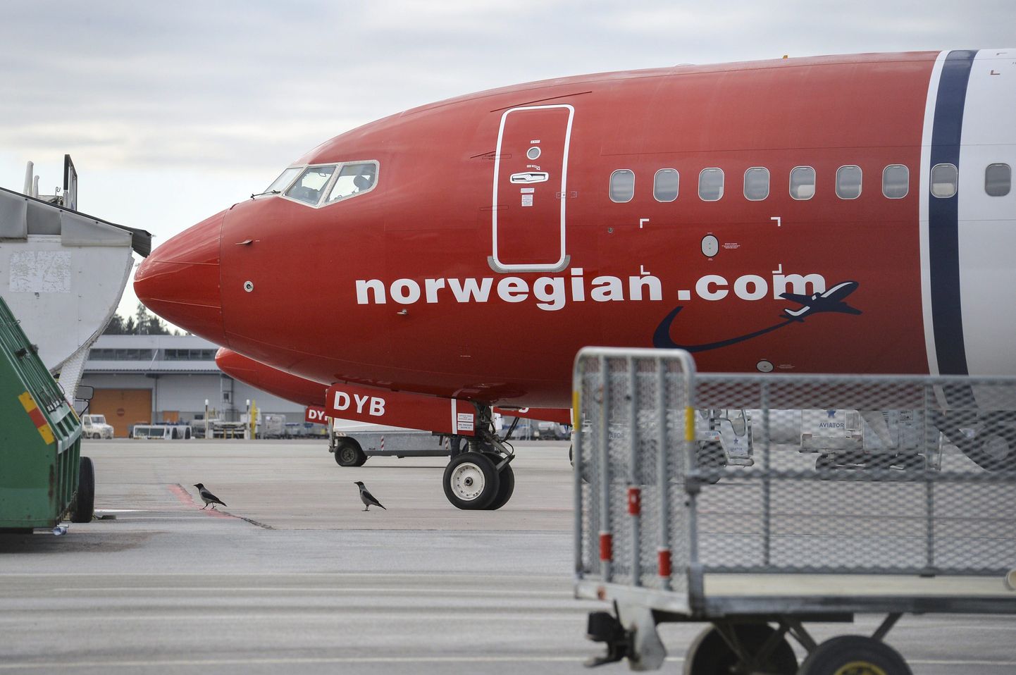 Самолет авиакомпании Norwegian.