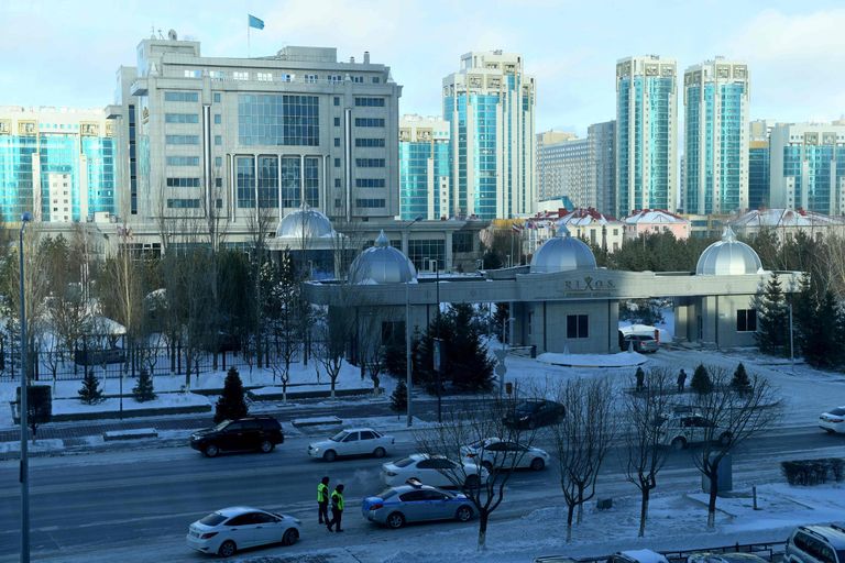 Rixos President hotell Kasahstani pealinnas. FOTO: KIRILL KUDRYAVTSEV/AFP/Scanpix