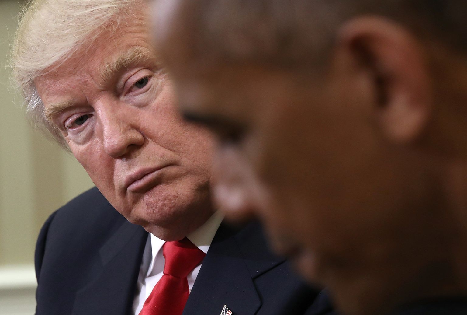Barack Obama ja Donald Trump