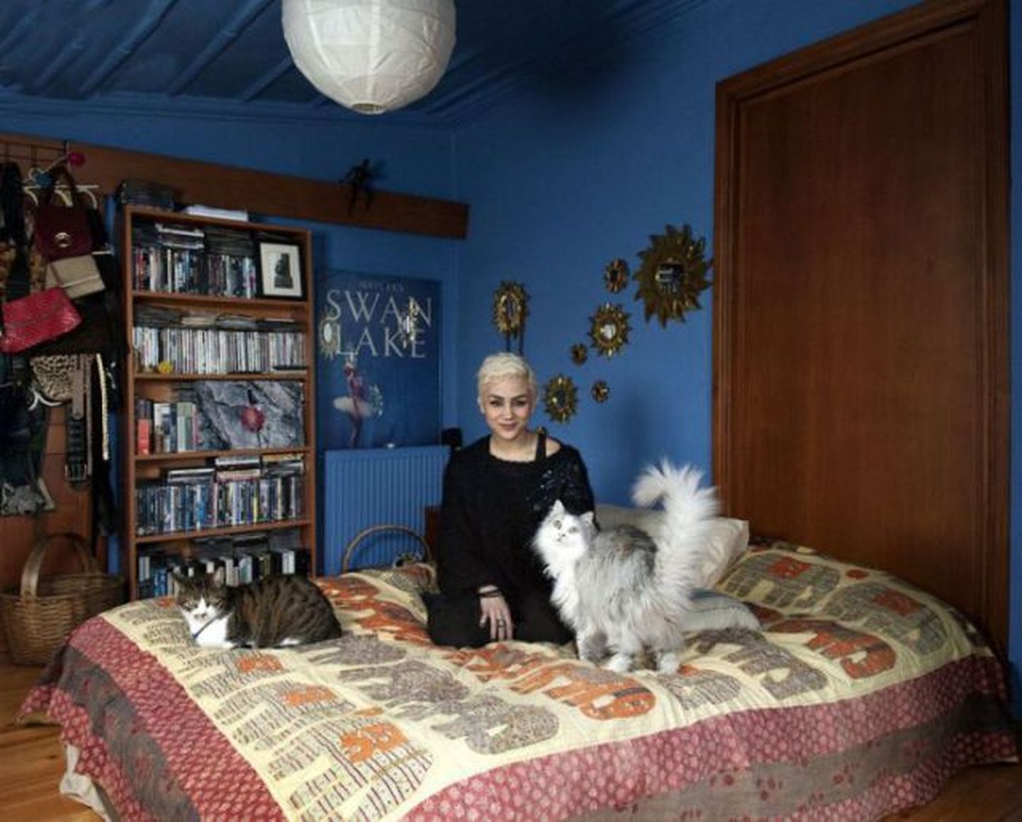 Selline näeb välja ühe Türgis elava noore naise magamistuba.