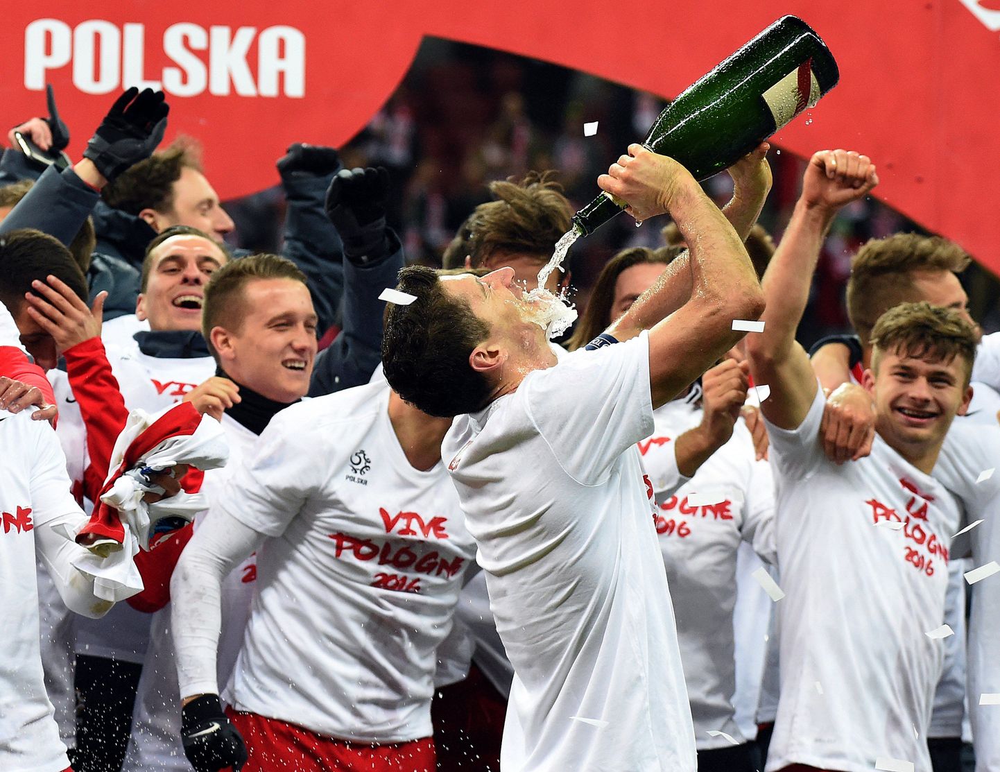 Poola jalgpallikoondislased.