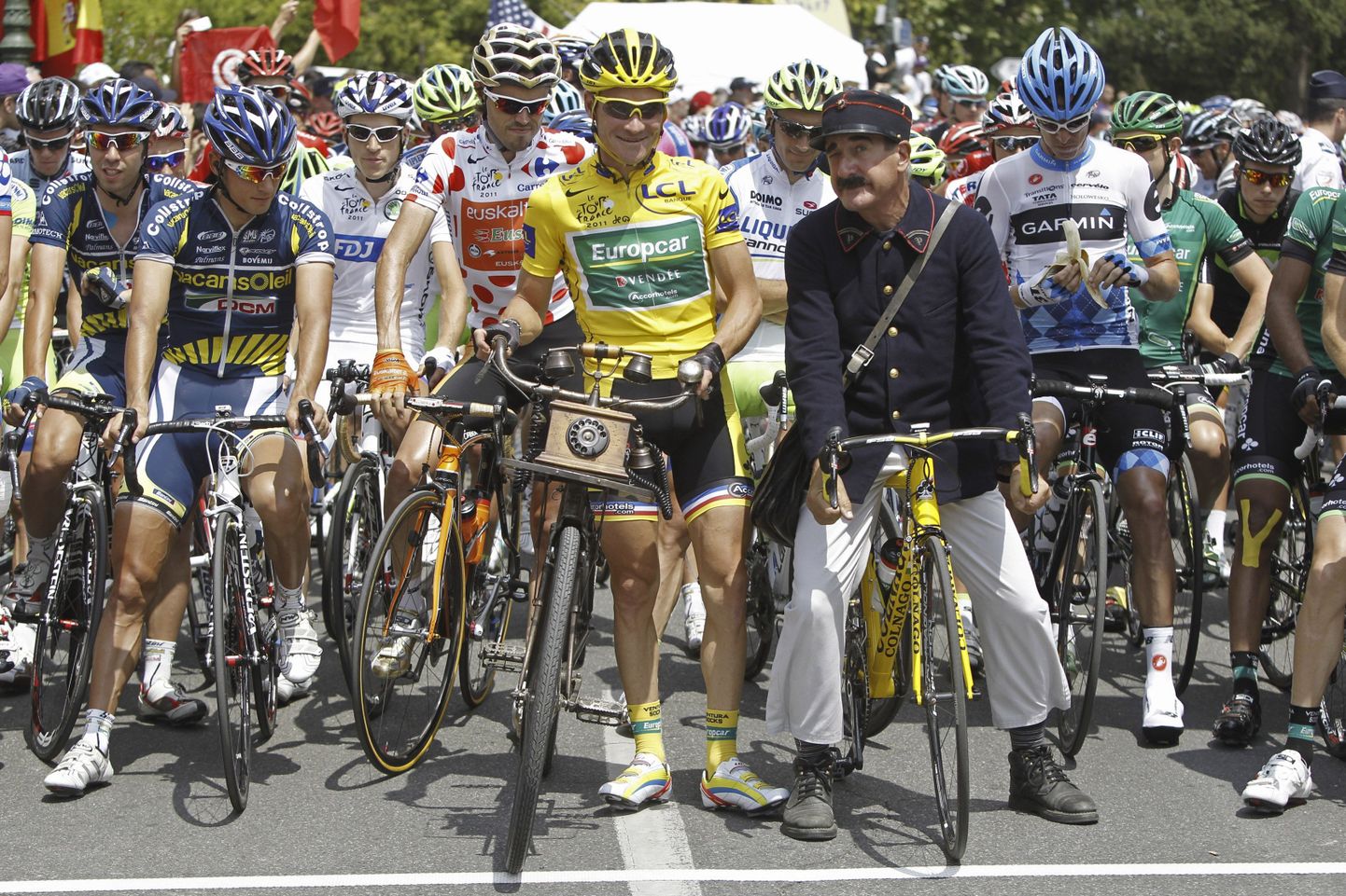 Tour de France'i 13. etapi start.