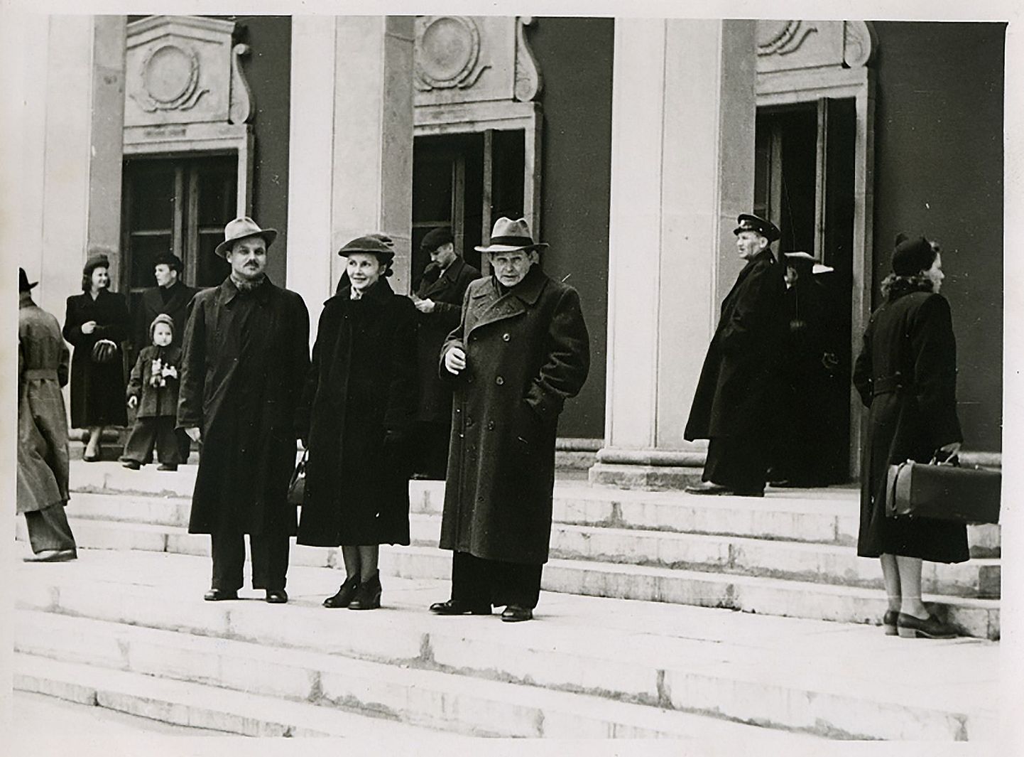 Открытие кинотеатра Sõprus в 1955 году.