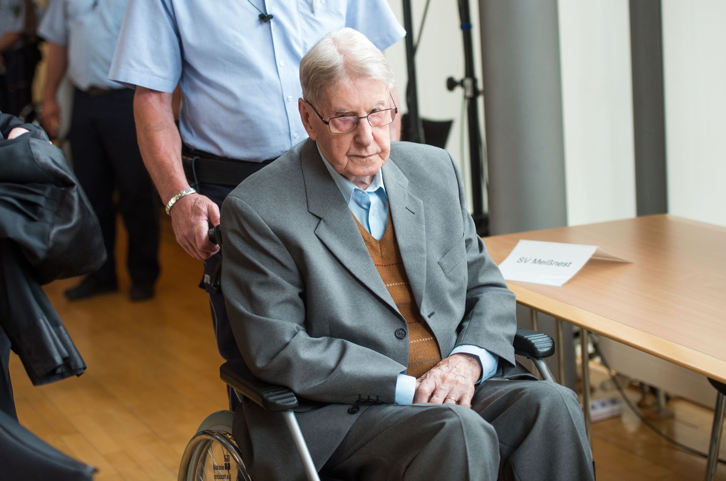 Reinhold Hanning möödunud laupäeval  Detmoldi kohtu saalis.