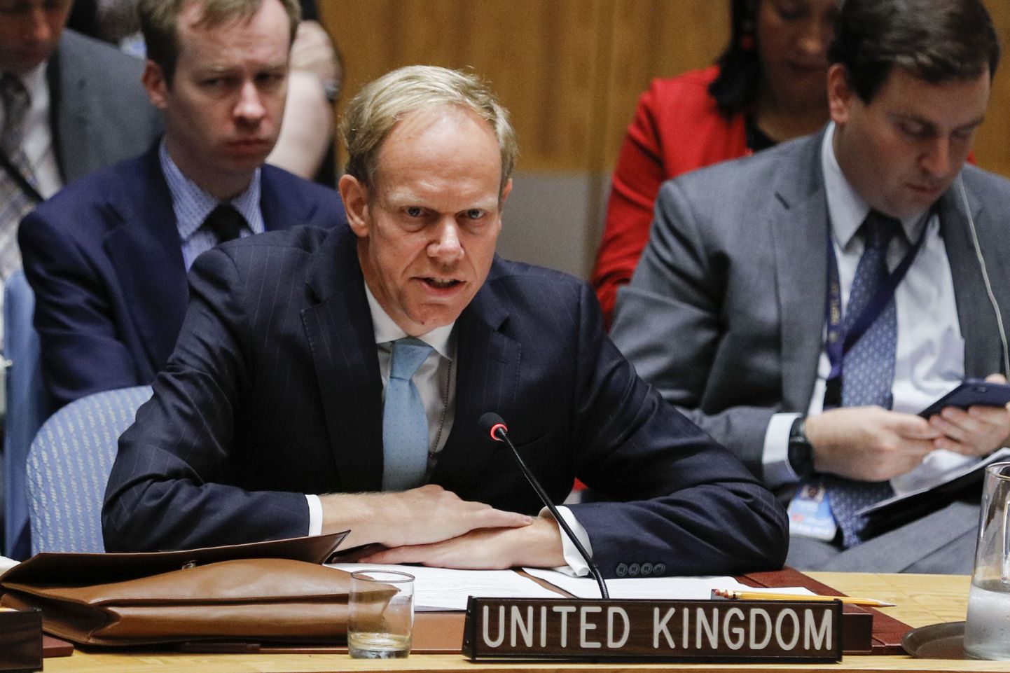 Briti suursaadik ÜRO-s Matthew Rycroft.