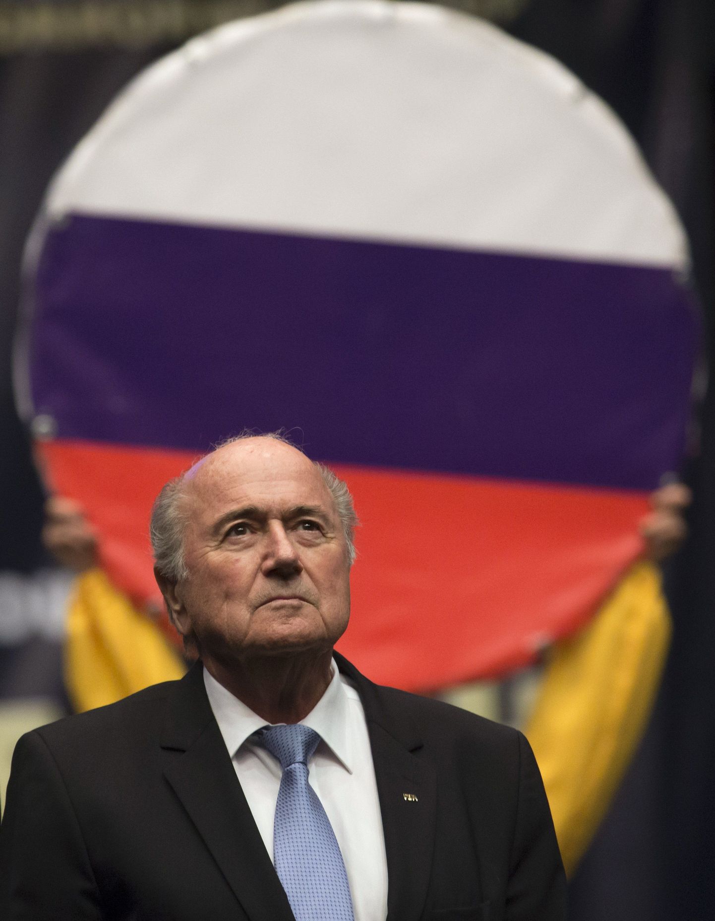 FIFA president Sepp Blatter 16. jaanuaril Peterburis.