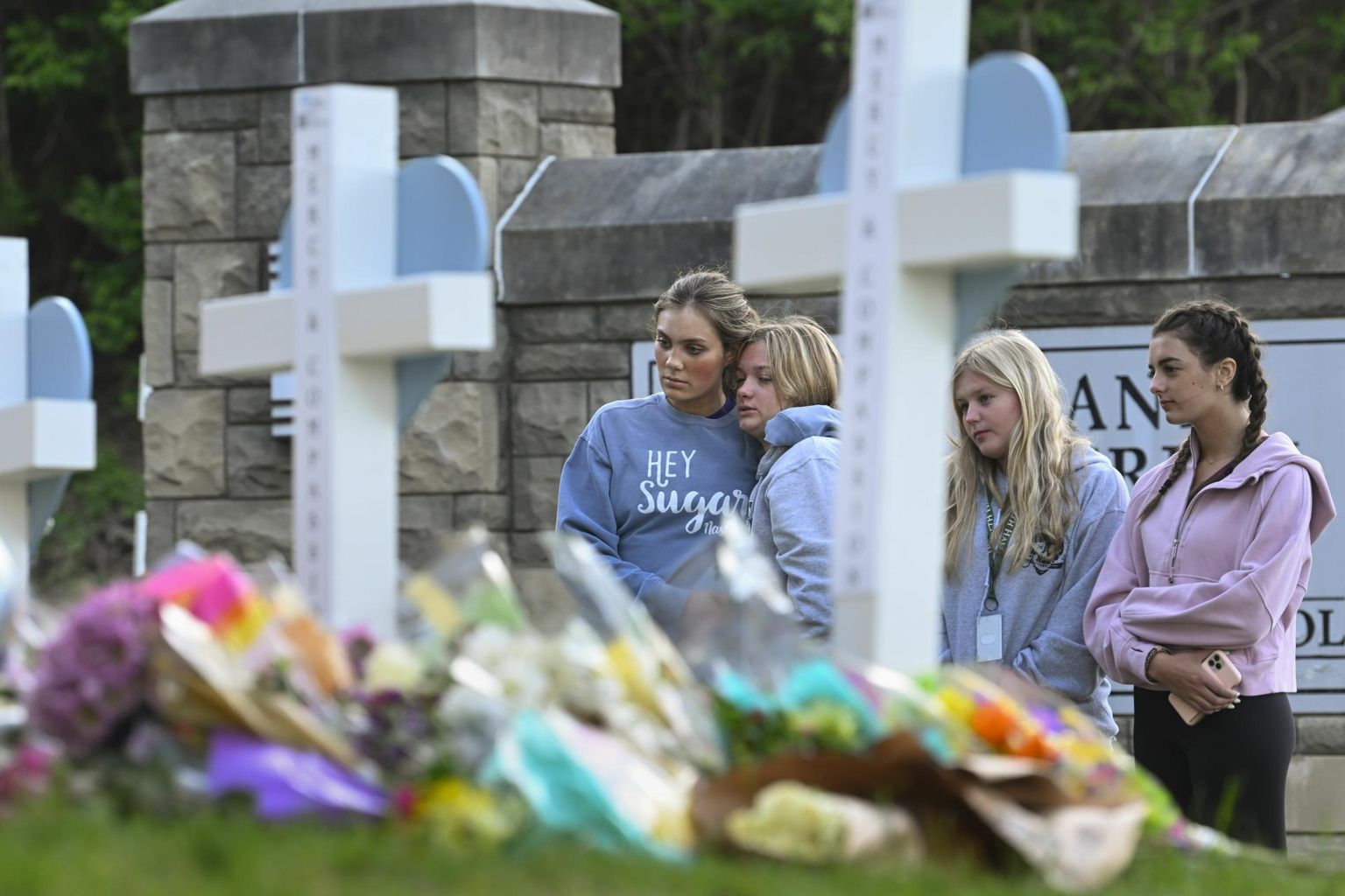 Covenanti koolitulistamise ohvritele püstitatud memoriaal.