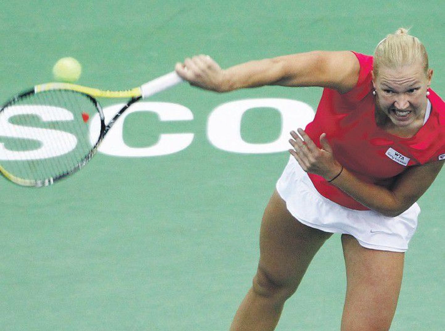 На московском теннисном турнире Кайа Канепи в четвертый раз за свою карьеру вышла в финал турнира WTA.
