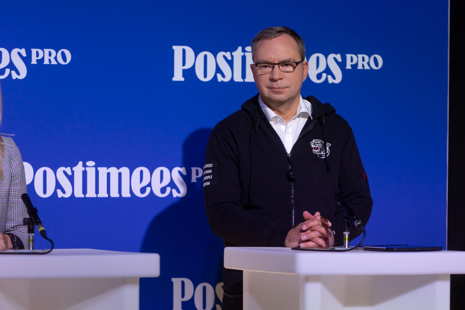 Allan Martinson Postimees Pro majanduskonverentsil.