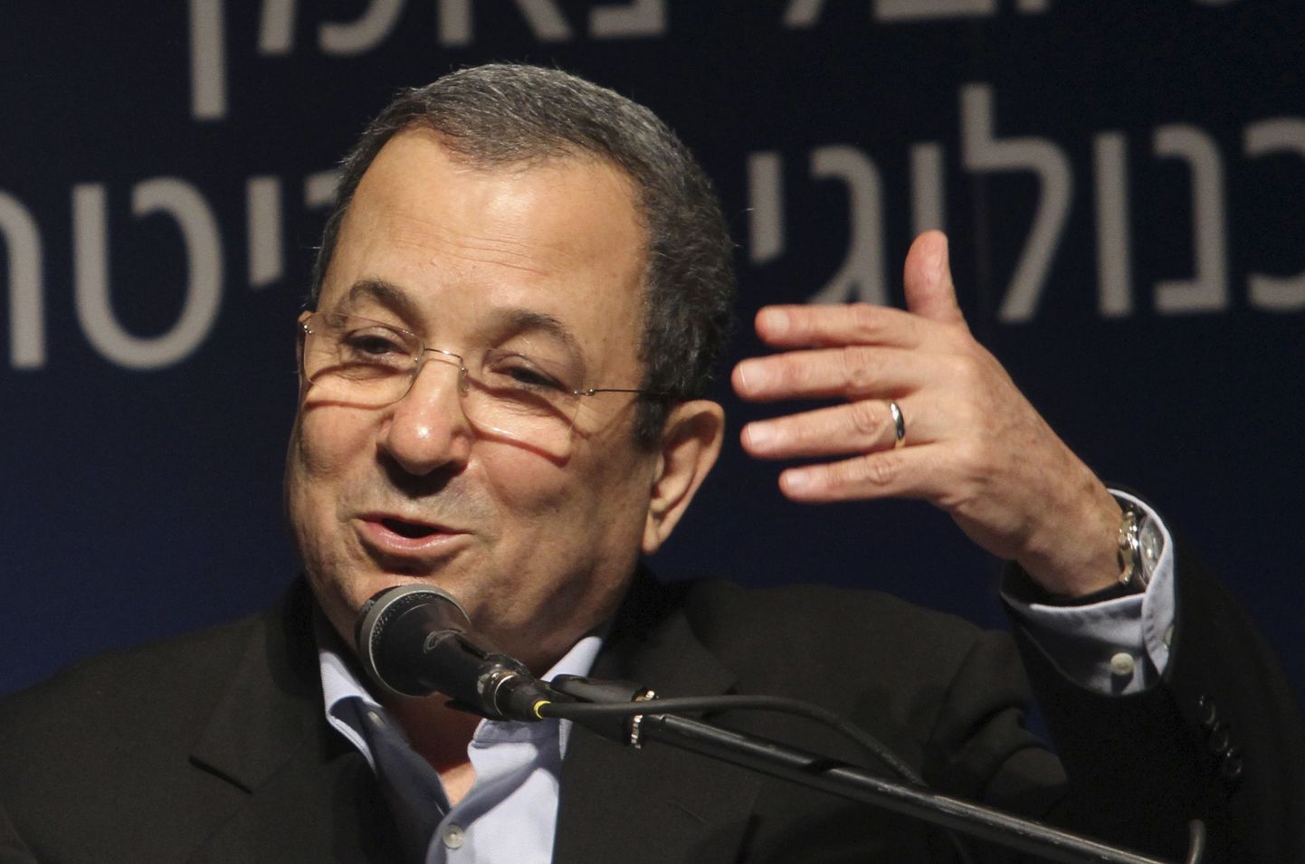 Iisraeli kaitseminister Ehud Barak.