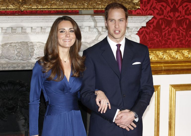 Кейт Миддлтон и принц Уильям сообщили о своей помолвке. Фото: Scanpix