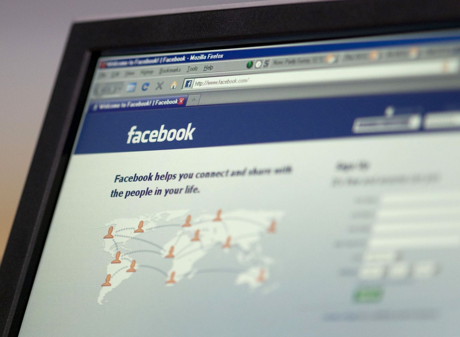 Facebooki portaal.