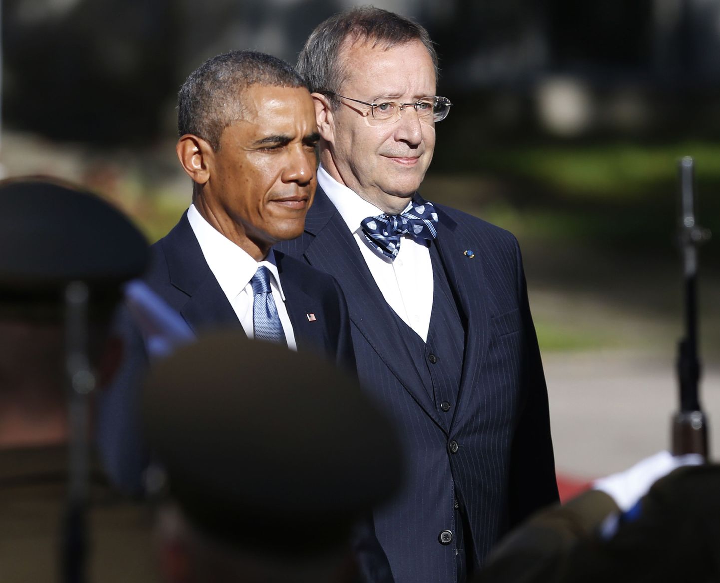 Barack Obama ja Toomas Hendrik Ilves Tallinnas