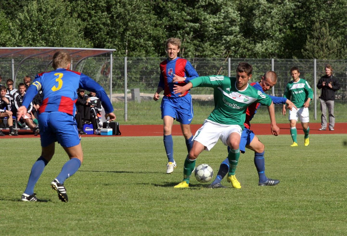 Paide linnameeskond vs. Tallinna FC Levadia