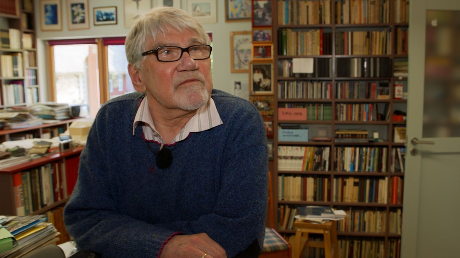 Kaader filmist "Keelemässaja. Mati Hint".