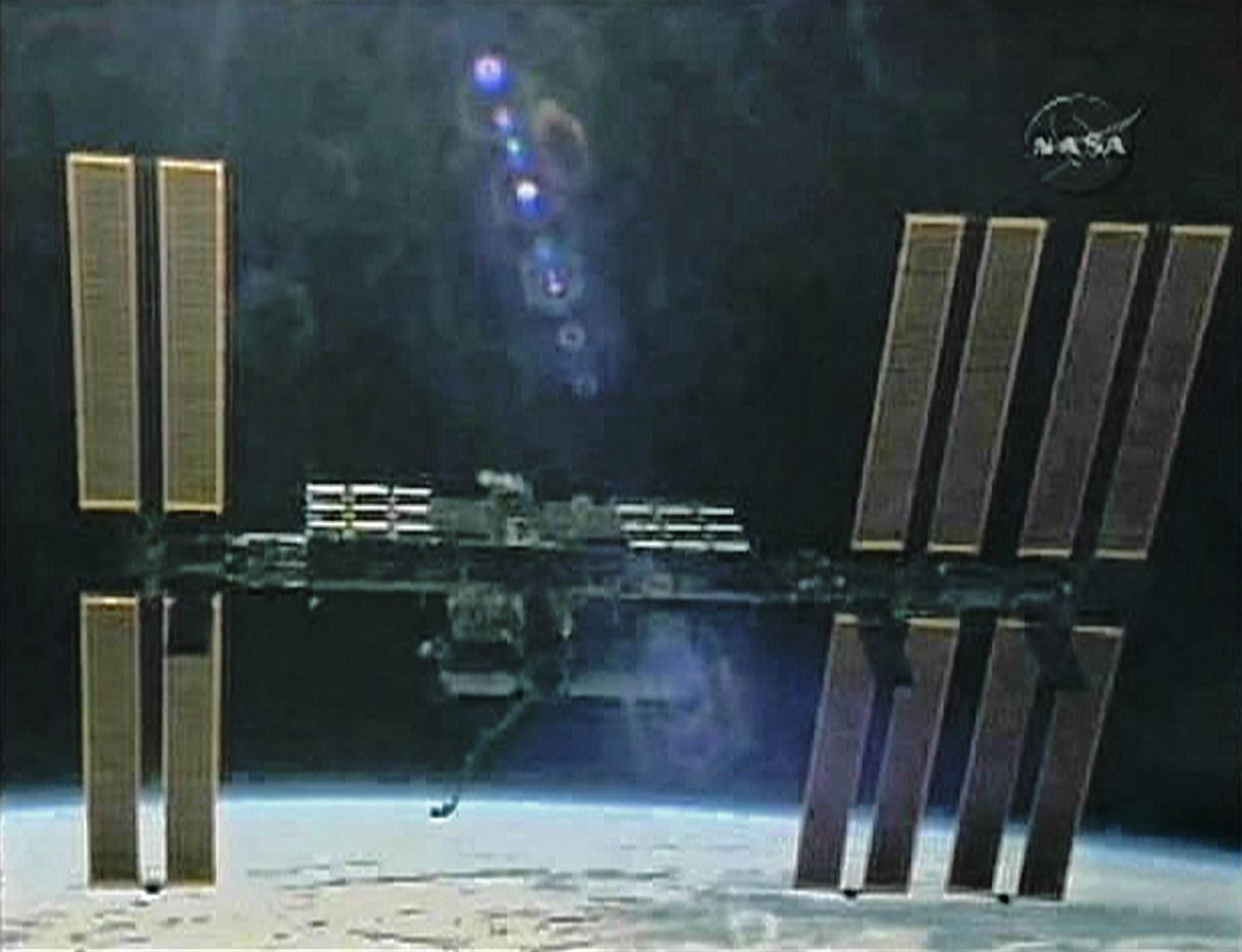 Rahvusvaheline kosmosejaam (ISS).